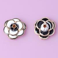 Zinc Alloy Hair Accessories DIY Findings, with enamel, gold color plated 