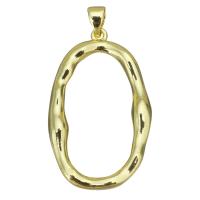 Brass Jewelry Pendants, plated, fashion jewelry & DIY & for woman, gold Approx 3.5mm 
