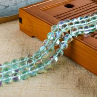Gefärbte Quarz Perlen, Natürlicher Quarz, rund, DIY & verschiedene Größen vorhanden, gemischte Farben, verkauft von Strang