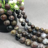 Pietersite Beads, Round, polished Approx 15 Inch 