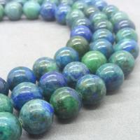 Jaspis Stein Perlen, Lapislazuli, rund, poliert, verschiedene Größen vorhanden, Länge:ca. 15 ZollInch, verkauft von Strang