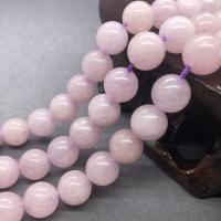 Perles en marbre naturel, marbre de naturel, Rond, poli, normes différentes pour le choix, rose Environ 15 pouce, Vendu par brin