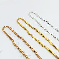 Hair Stick Findings, Brass, plated, DIY 100mm 