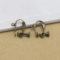 Brass Clip On Earring Finding, fashion jewelry & DIY 1.8cm  x1.6cm 