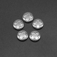 Stainless Steel Cabochon Setting, Round, die-casting, DIY, silver color, 12*2mm 