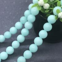 Blue Chalcedony Bead, Round, polished Approx 15 Inch 