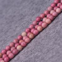Rhodonit Perlen, rund, Salben, DIY & verschiedene Größen vorhanden, keine, Länge:ca. 39 cm, verkauft von PC