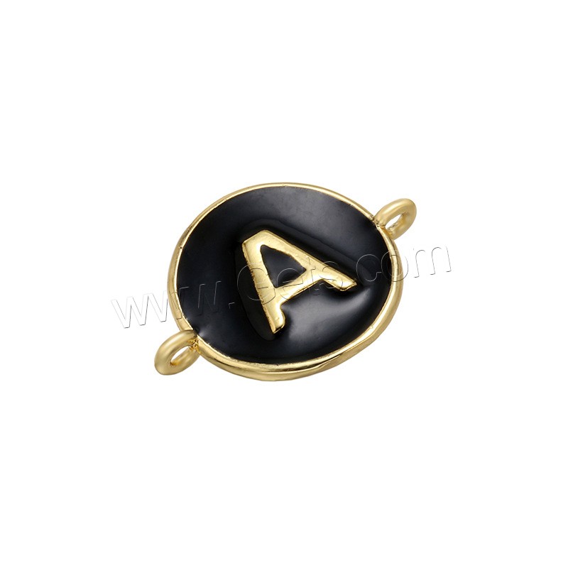 Enamel Brass Connector, plated, different designs for choice, more colors for choice, 18x3x13mm, Hole:Approx 1mm, Sold By PC