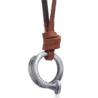 PU Leather Necklace, fashion jewelry & for man, 73-75CMuff0c0.4CM 