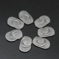 Stainless Steel Jewelry Cabochon, Ellipse, die-casting, DIY, silver color, 22*15*3mm 