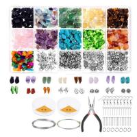 DIY Jewelry Finding Kit, Gemstone, plated, fashion jewelry & mixed 