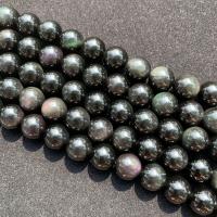 Rainbow Obsidian Beads, Round, polished multi-colored Approx 15 Inch 