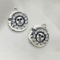 Zinc Alloy Jewelry Pendants, antique silver color plated, DIY 