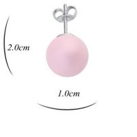 Zinc Alloy Stud Earring, with CRYSTALLIZED™ Crystal Pearl, fashion jewelry 