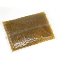 Прозрачный Стеклянный Бисер, Стеклянные бусины, Нерегулярные, DIY & нет отверстия, желтый, 4-6mm, продается сумка