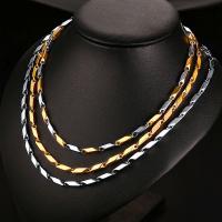 Stainless Steel Chain Necklace, fashion jewelry & Unisex 