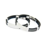 Titan Edelstahl Armband / Armreif, Titanstahl, Tragbar & unisex, keine, 205x9x4mm, verkauft von PC