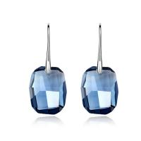 Österreichischer Kristall Ohrringe, Messing, mit Österreichischer Kristall, nachhaltiges & Modeschmuck, keine, verkauft von Paar
