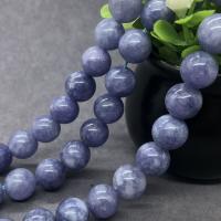 Purple Chalcedony Bead, Round, polished purple Approx 15 Inch 