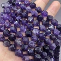 Natural Amethyst Beads, polished & faceted Approx 15 Inch 