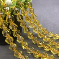 Cristal en jaune naturelles, perles de citrine, poli, normes différentes pour le choix & facettes Environ 15 pouce, Vendu par brin