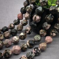 Rhodonit Perlen, poliert, verschiedene Größen vorhanden & facettierte, Länge:ca. 15 ZollInch, verkauft von Strang