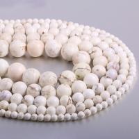 Howlite Beads, Round, DIY Approx 42 cm 