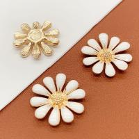 Zinc Alloy Hair Accessories DIY Findings, with enamel, plated 