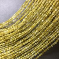 Apal amarillo Abalorio, Esférico, pulido, Bricolaje & facetas, 2mm, Vendido por Sarta