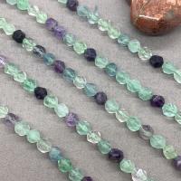 Fluorite Beads, Green Fluorite, Round, polished & faceted Approx 15 Inch 