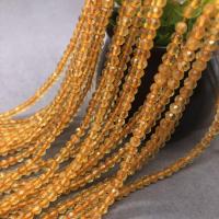 Citrin Naturperlen, Gelbquarz Perlen, poliert, verschiedene Größen vorhanden & facettierte, verkauft von Strang