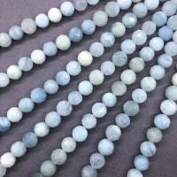Aquamarine Beads, polished & faceted Approx 15 Inch 