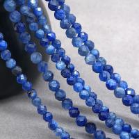 Kyanite Beads, Round, polished & faceted 