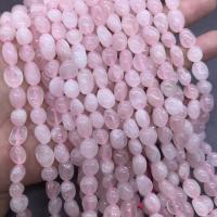 Natural Rose Quartz Beads, irregular, polished 