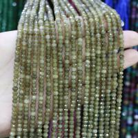 Gemischte Edelstein Perlen, Naturstein, Abakus,Rechenbrett, DIY & facettierte, keine, 2x4mm, verkauft von Strang