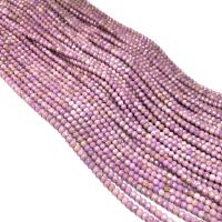 Природный камень Бусины, Круглая, DIY & граненый, фиолетовый продается Strand