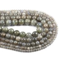 Labradorit Perlen, rund, DIY & verschiedene Größen vorhanden, verkauft von Strang