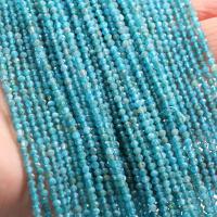 Apatite Beads, Apatites, Round, DIY & faceted, blue 