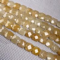 Gemischte Edelstein Perlen, Naturstein, Quadrat, DIY & facettierte, keine, 11x12x7mm, verkauft von Strang