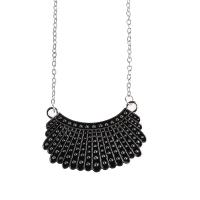 Zinc Alloy Necklace, plated, fashion jewelry & for woman 50mm 