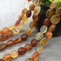 Natural Red Agate Beads, irregular, polished, DIY 