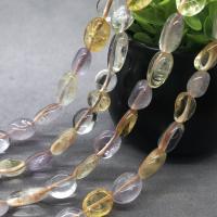 Perlas ametrino naturales, Irregular, pulido, Bricolaje, 8x10mm, Vendido por Sarta