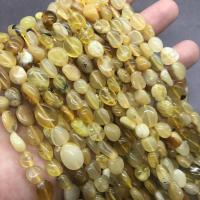 Yellow Opal Beads, Nuggets, polished 