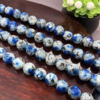 Einzelne Edelstein Perlen, Naturstein, rund, poliert, verschiedene Größen vorhanden & facettierte, verkauft von Strang