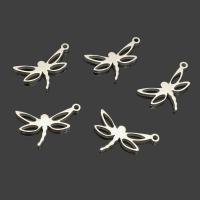 Stainless Steel Pendants, Dragonfly, polished, hollow Approx 1.2mm 