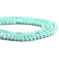 Natural Turquoise Beads, Round, DIY turquoise blue 