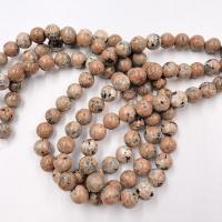 Einzelne Edelstein Perlen, Naturstein, rund, verschiedene Größen vorhanden, Länge:ca. 15 ZollInch, verkauft von Strang