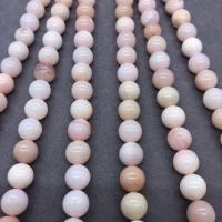 Pink Opal Beads, Round  Approx 15 Inch 