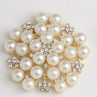Zinc Alloy Hair Accessories DIY Findings, with Plastic Pearl, fashion jewelry & for woman 