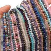 Gemischte Edelstein Perlen, Naturstein, rund, DIY & facettierte, keine, 4mm, verkauft von Strang